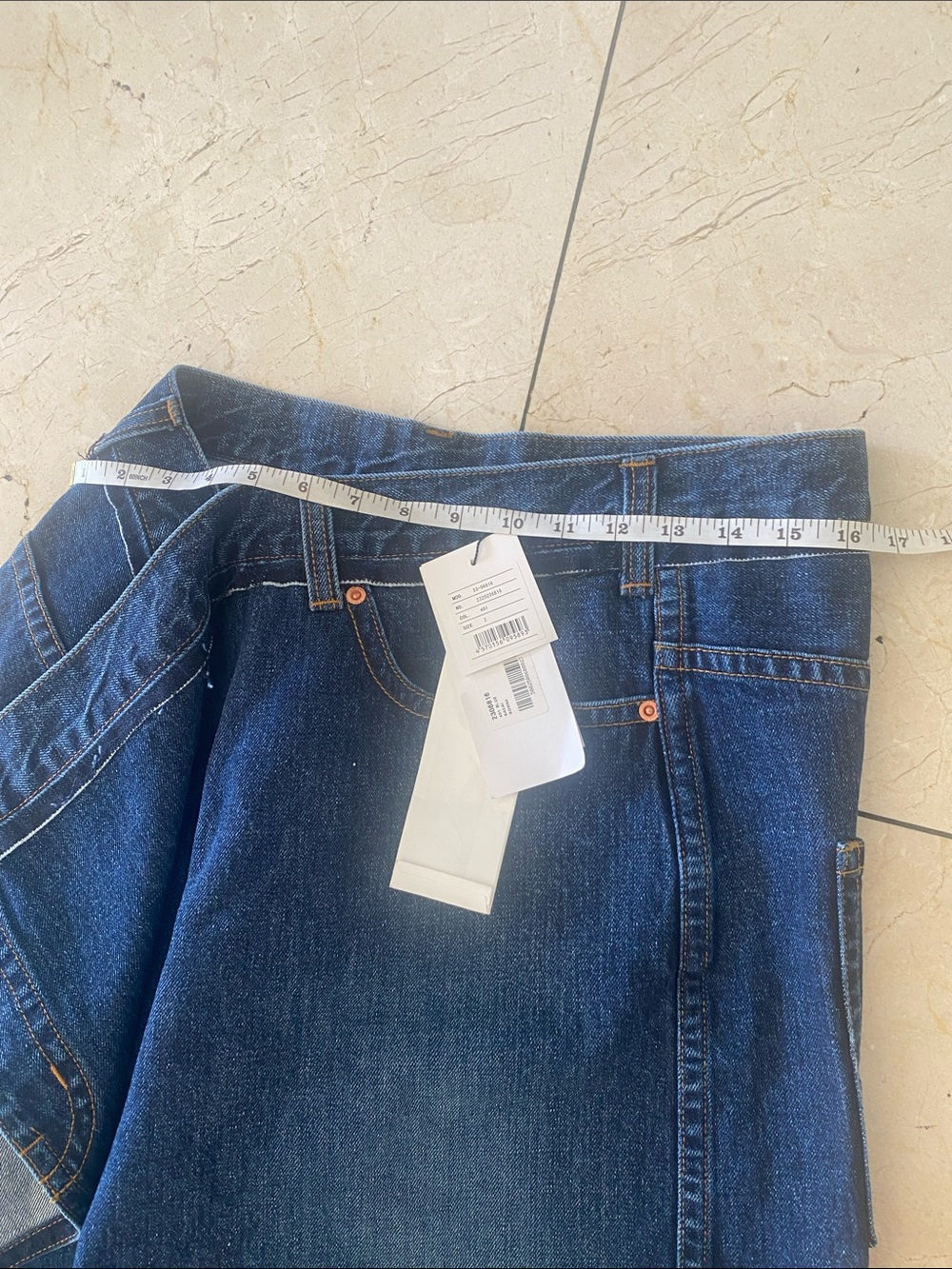 SACAI
ASYMMETRICAL DENIM SKIRT 2JP M - Picture 5 of 7